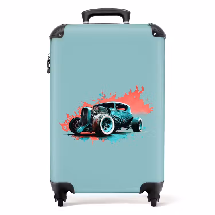 Koffer - Hotrod turquoise — 1