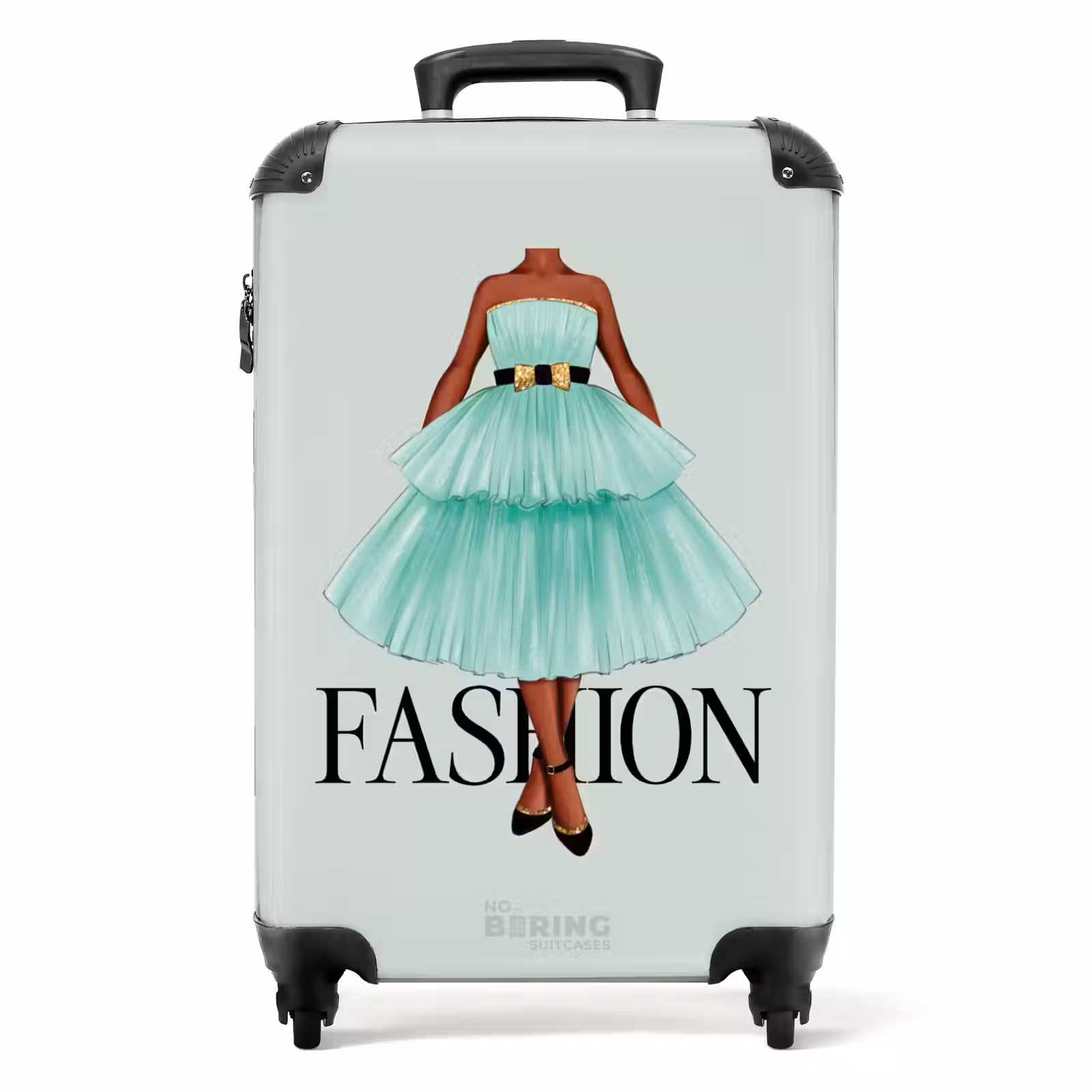 Koffer - Fashion - Mintgroene jurk — 1
