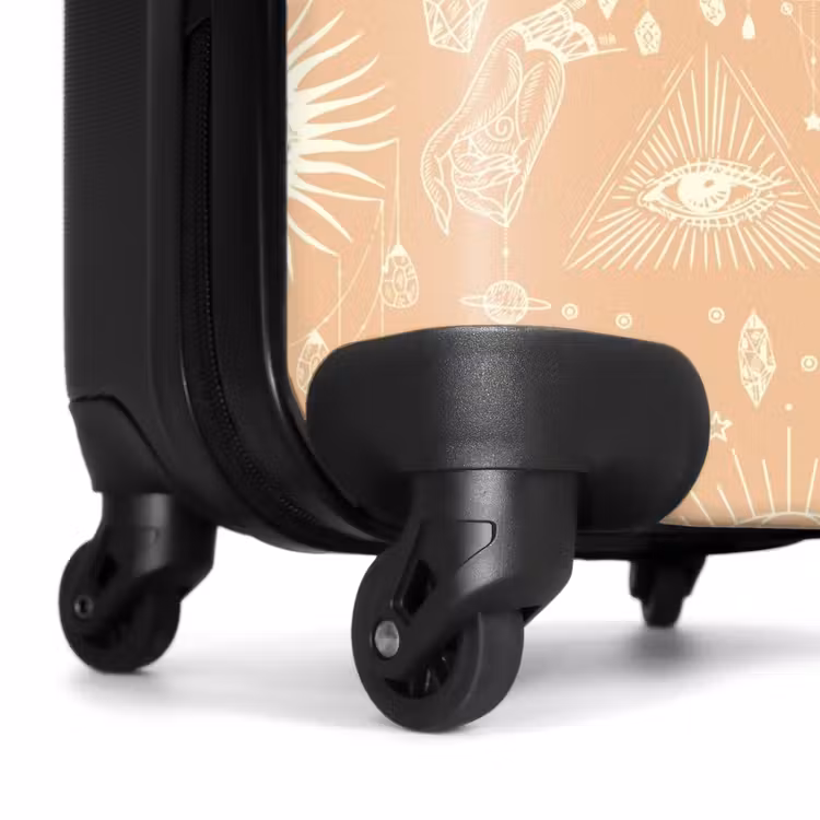 Koffer - Boho - Licht oranje hemelpatroon — 6