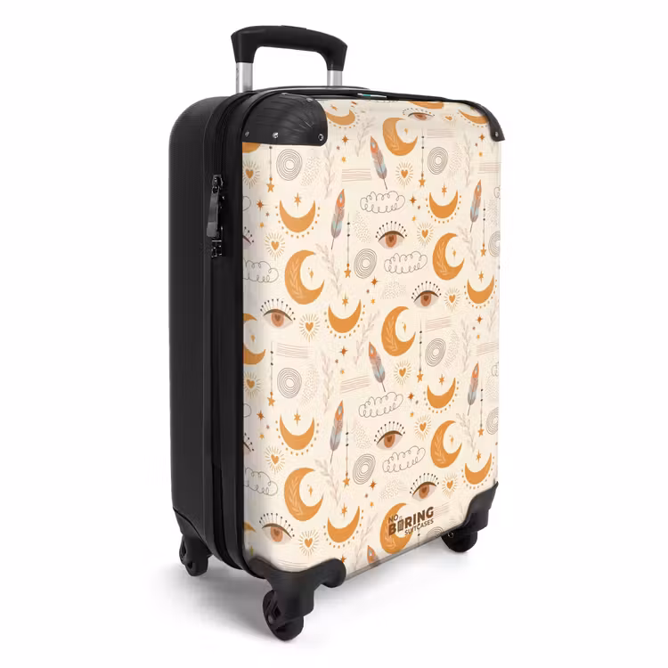 Koffer - Boho - Maanpatroon — 4