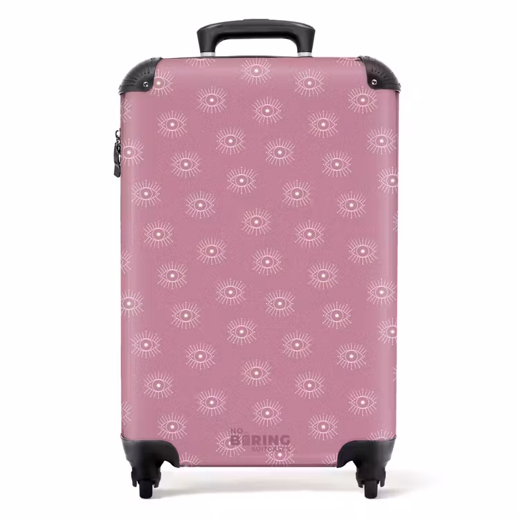 Koffer - Boho - Paars patroon — 1