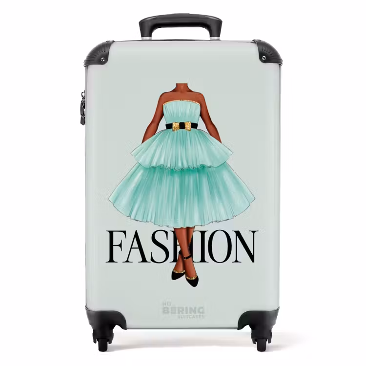 Koffer - Fashion - Mintgroene jurk — 1