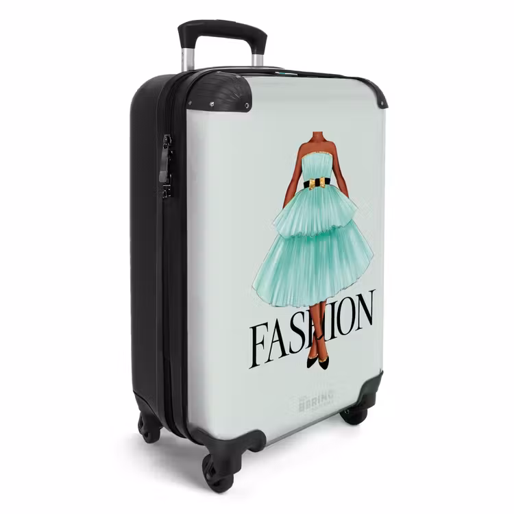 Koffer - Fashion - Mintgroene jurk — 4