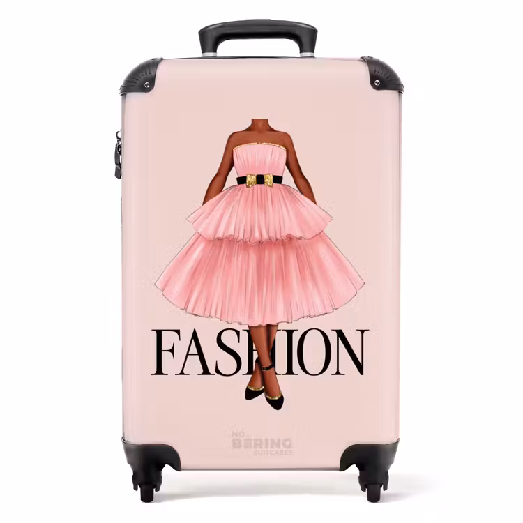 Koffer - Fashion - Roze Jurk — 1