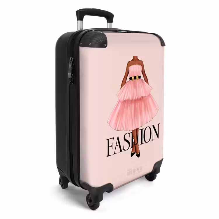 Koffer - Fashion - Roze Jurk — 4