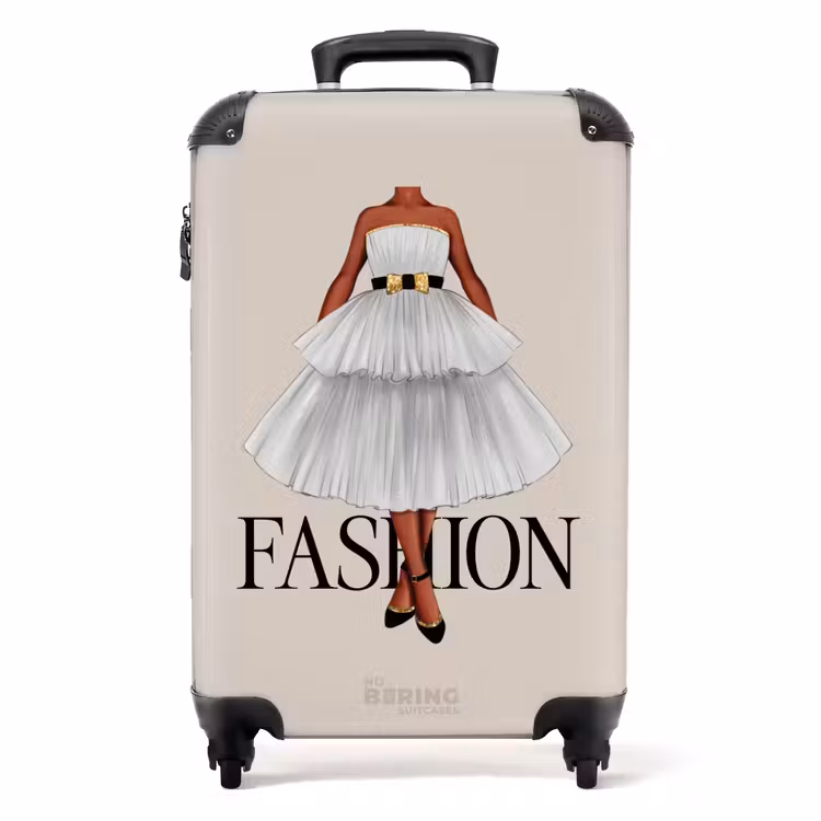 Koffer - Fashion - Witte jurk — 1
