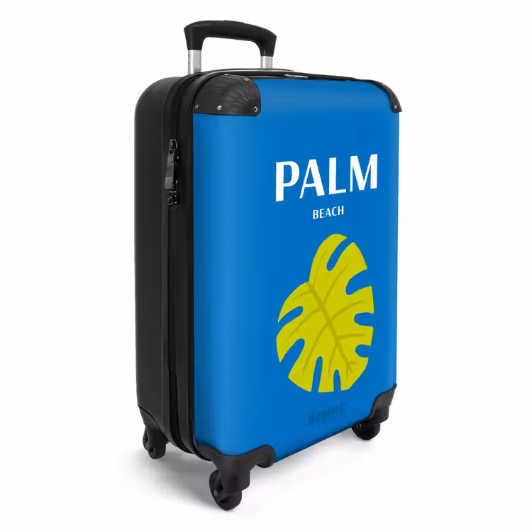 Koffer - Summer destinations - Palm beach blauw — 4