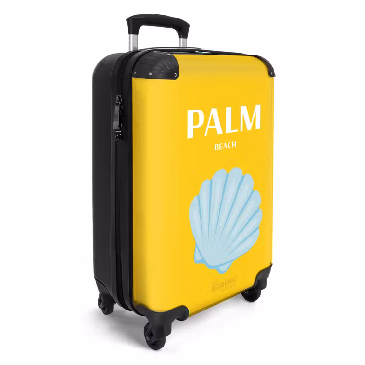Koffer - Summer destinations - Palm beach geel — 4