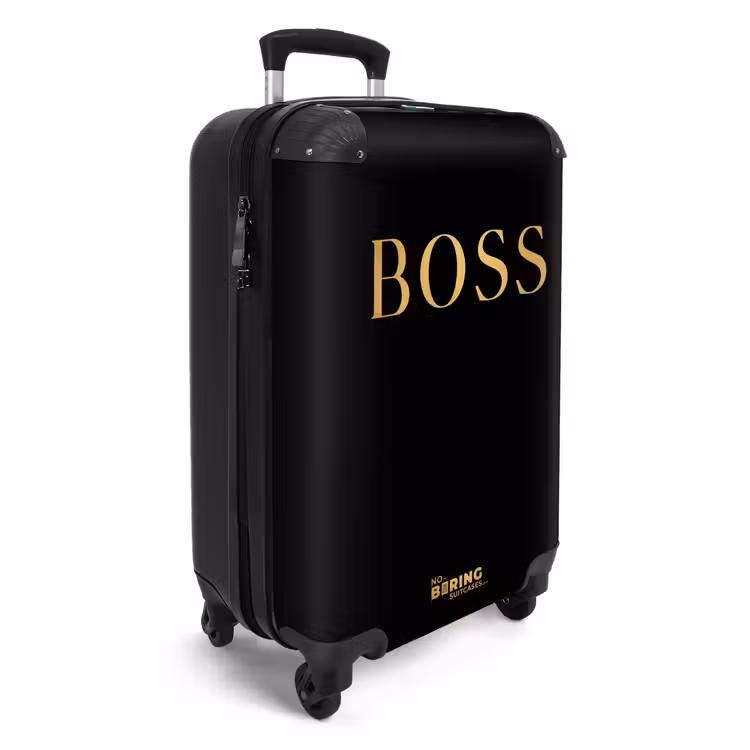 Koffer - Quotes - Boss - Goud - Zwart — 4