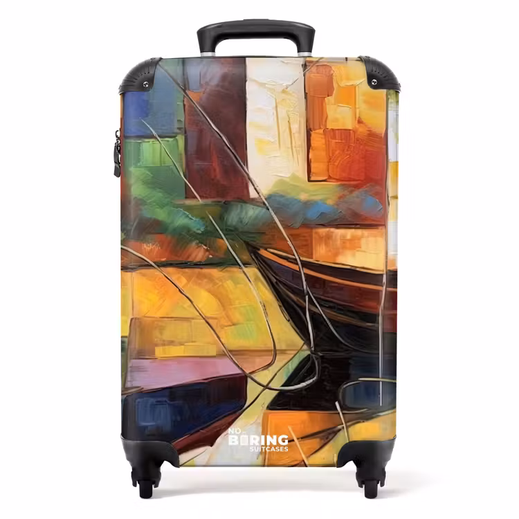 Koffer - Abstract - Kunst - Boot - Kleuren — 1
