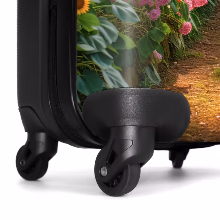 Koffer - Tuinpad met bloemen — 6