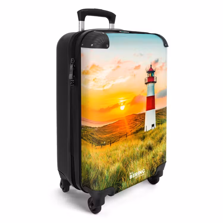 Koffer - Vuurtoren bij zonsondergang — 4