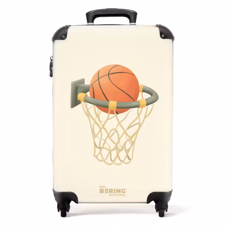 Koffer - Basketbal in neutrale kleuren — 1