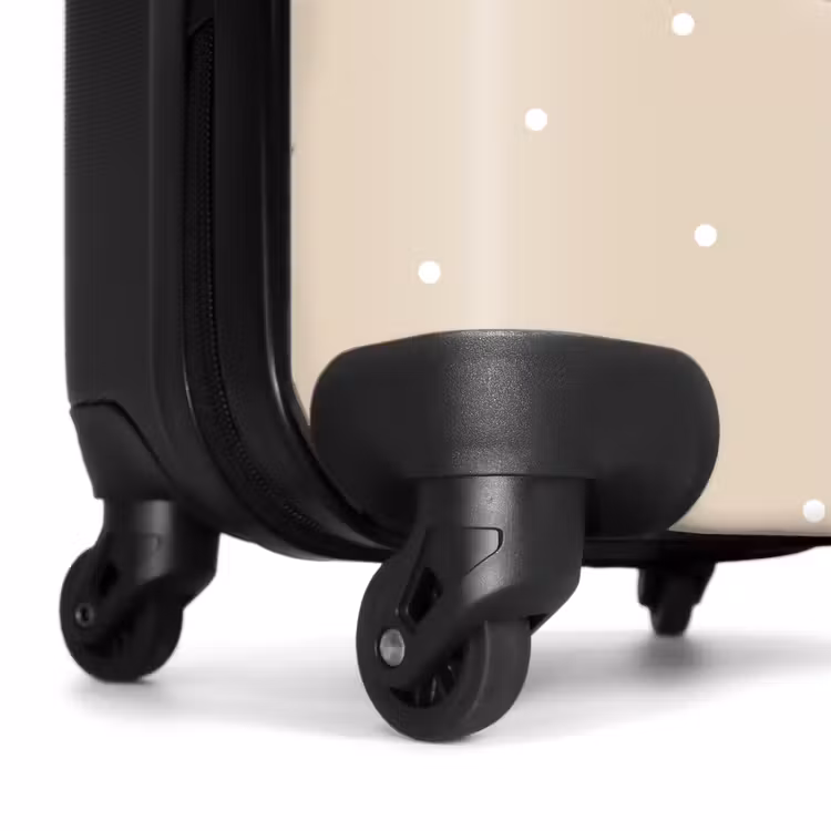 Koffer - Kat omringd door beige stippen — 6
