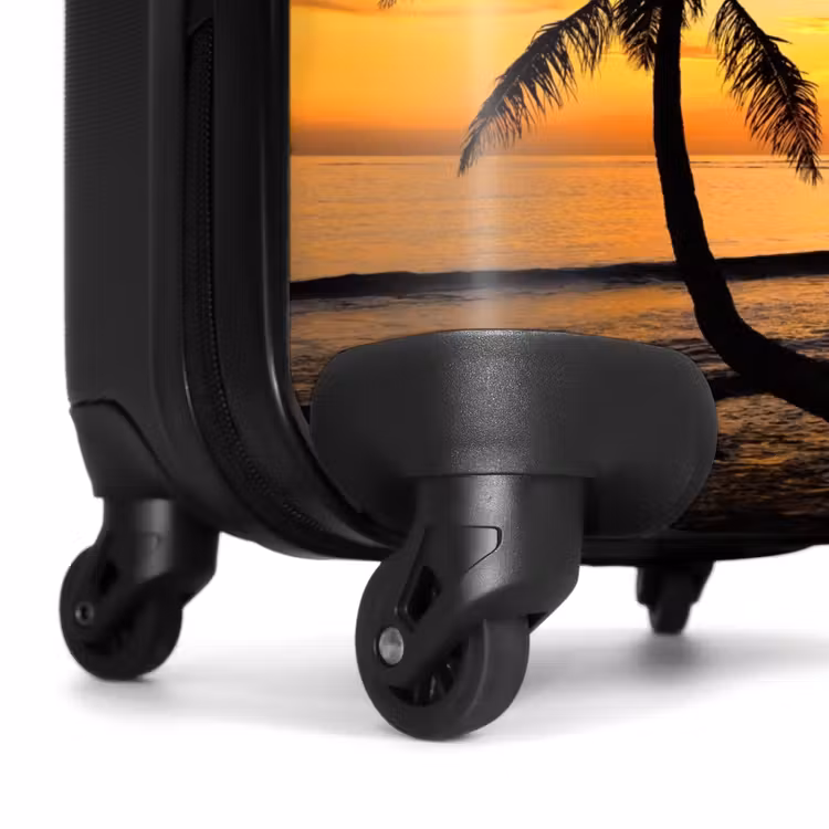 Koffer - Palmbomen bij zonsondergang — 6