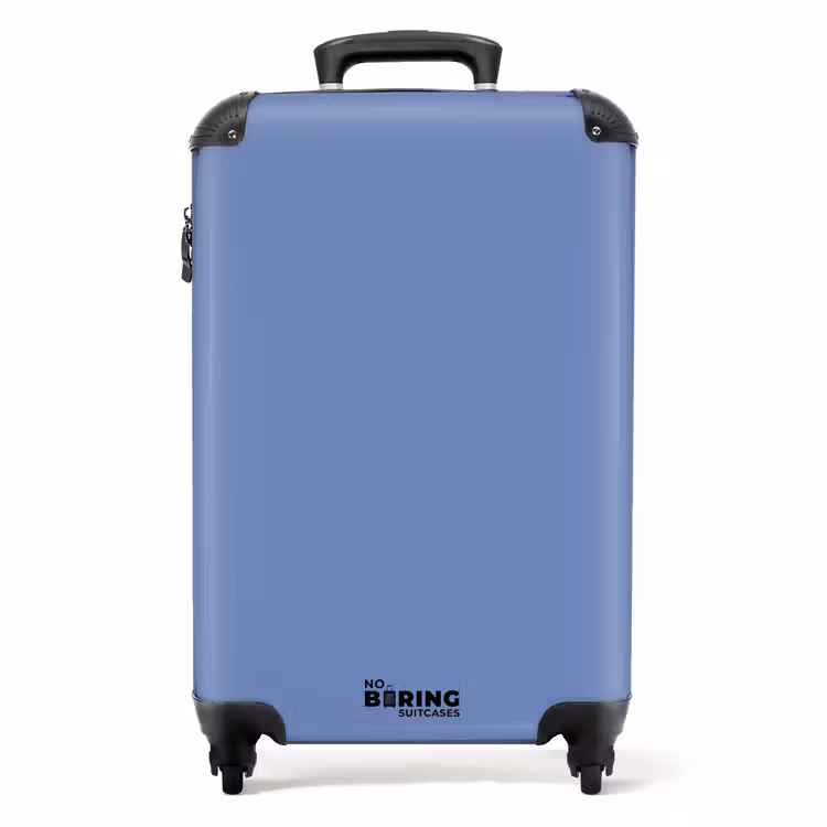 Koffer - Blauw-paarse tint — 1