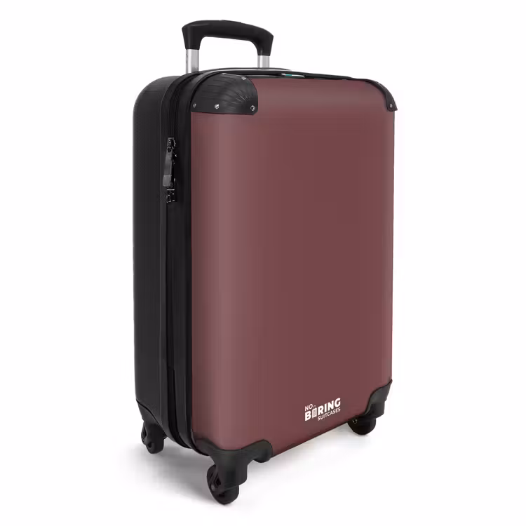 Koffer - Diep roodbruine tint — 4