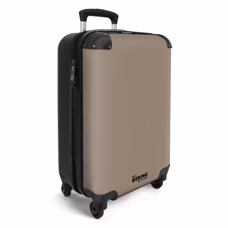 Koffer - Aardse taupe tint — 4