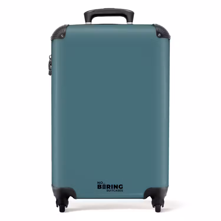 Koffer - Donkere teal tint — 1