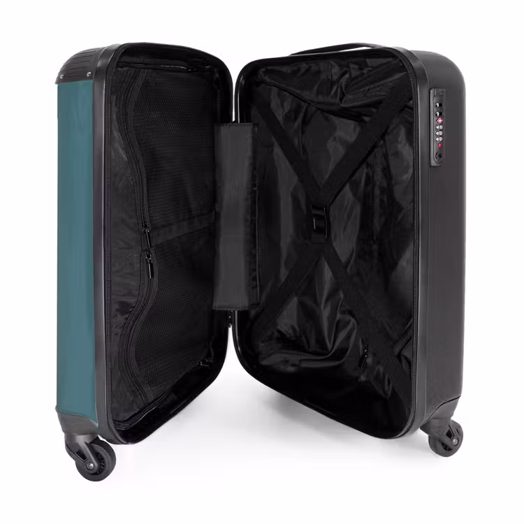 Koffer - Donkere teal tint — 3