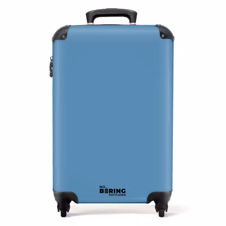 Koffer - Oceaanblauwe tint — 1