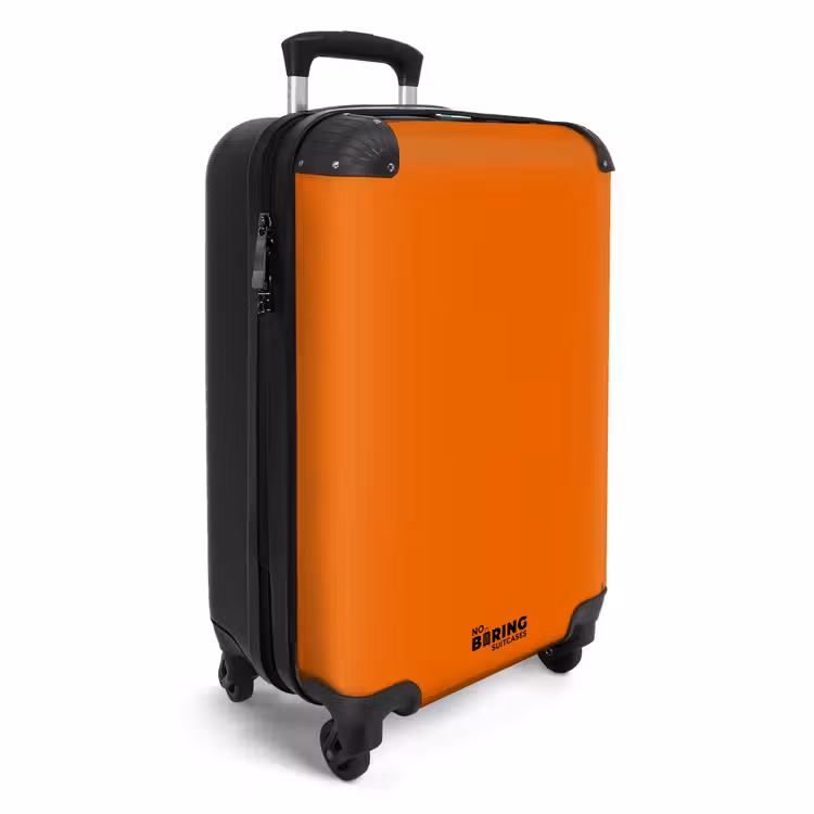 Koffer - Oranjebruine tint — 4