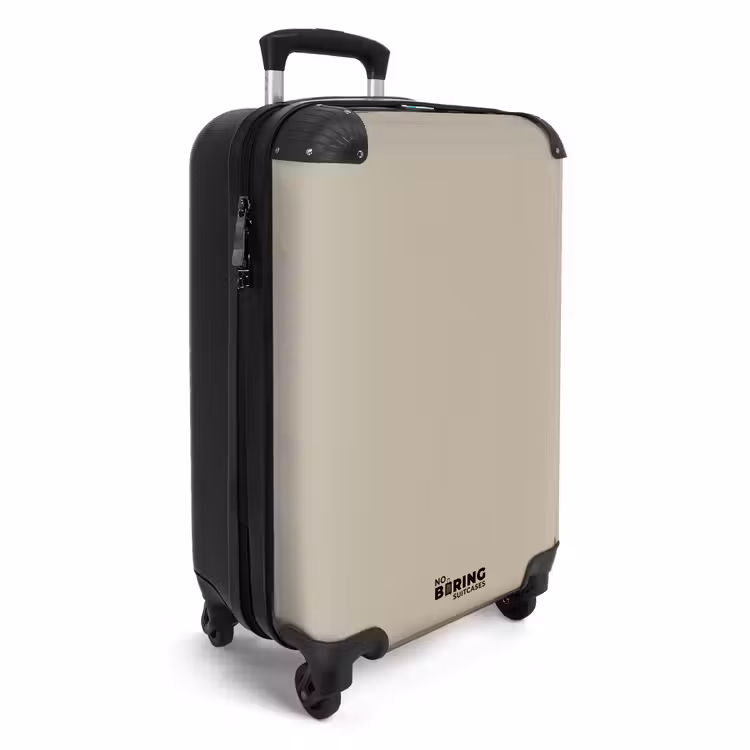 Koffer - Vergrijsde beige tint — 4
