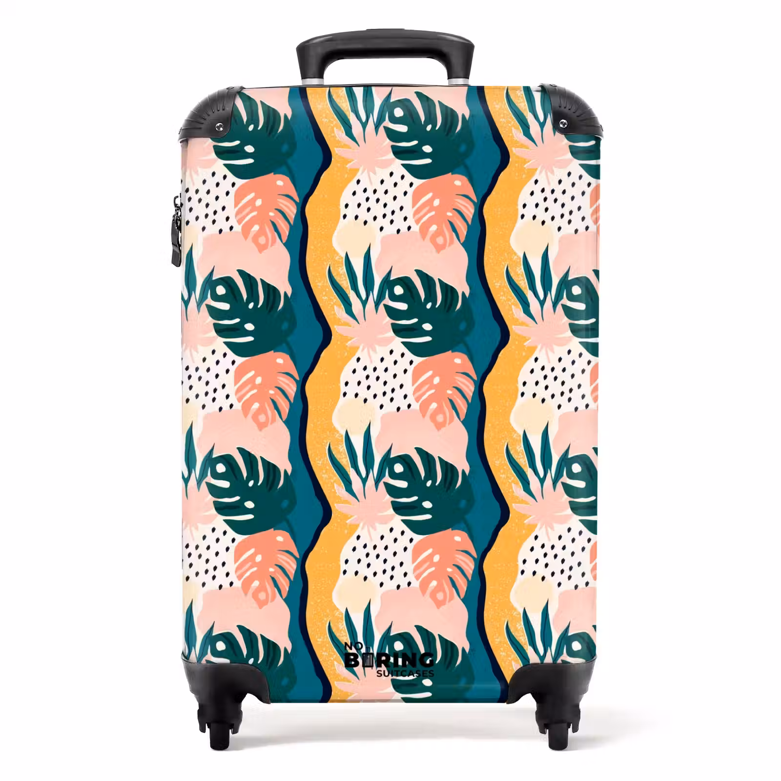 Koffer - Monstera bladeren in diverse kleuren — 1
