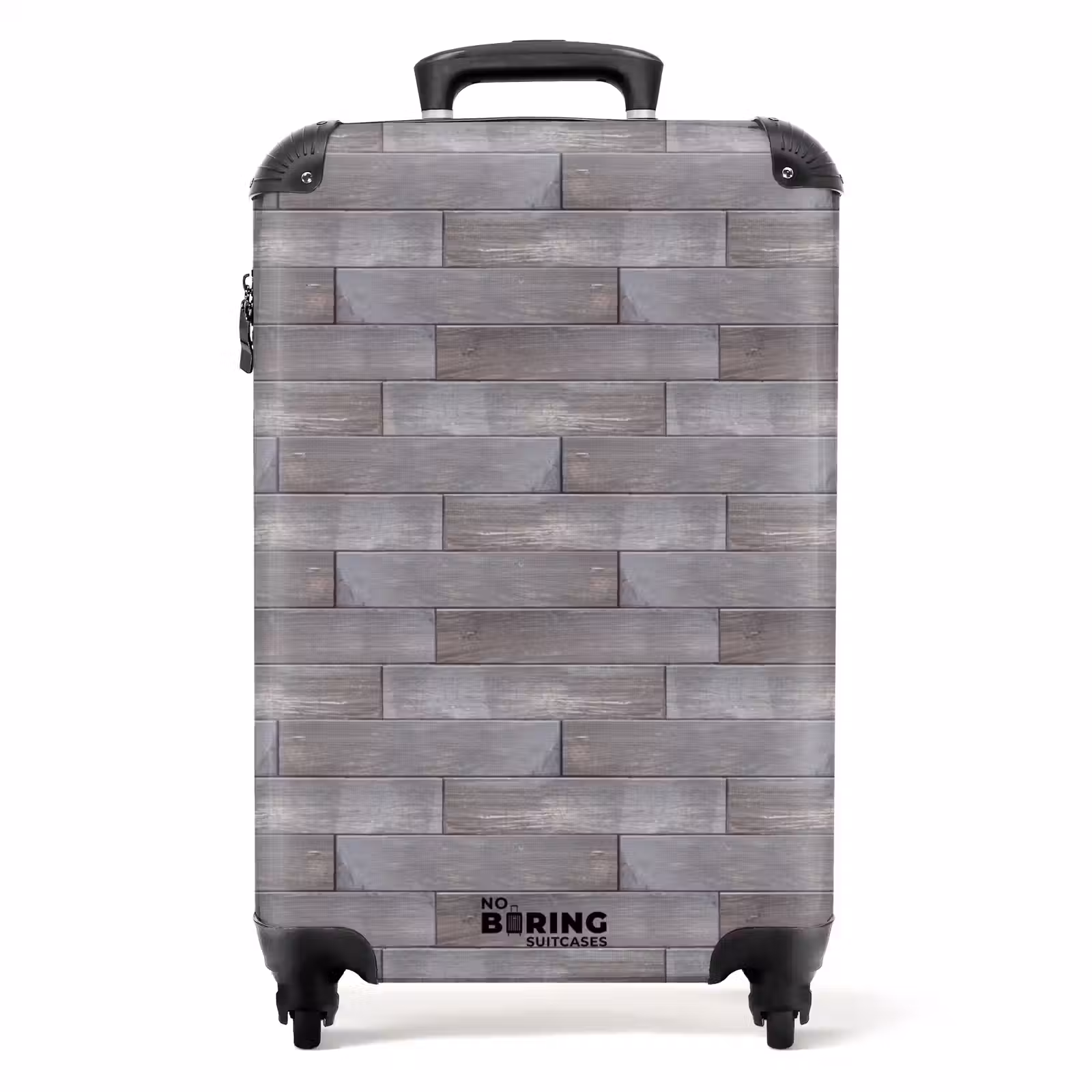 Koffer - Verweerd blauwgrijs hout — 1
