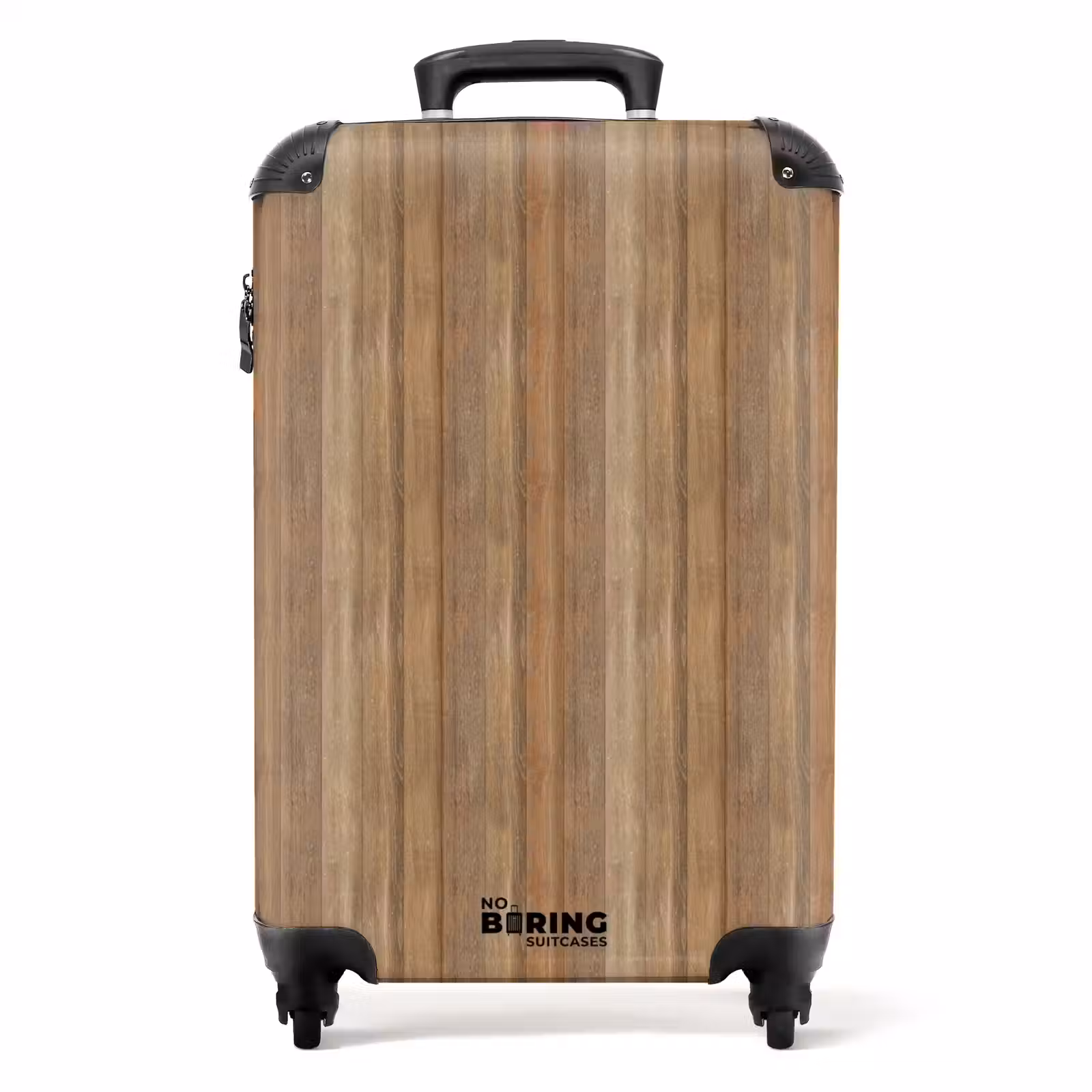 Koffer - Warme houttint met verticale planken — 1