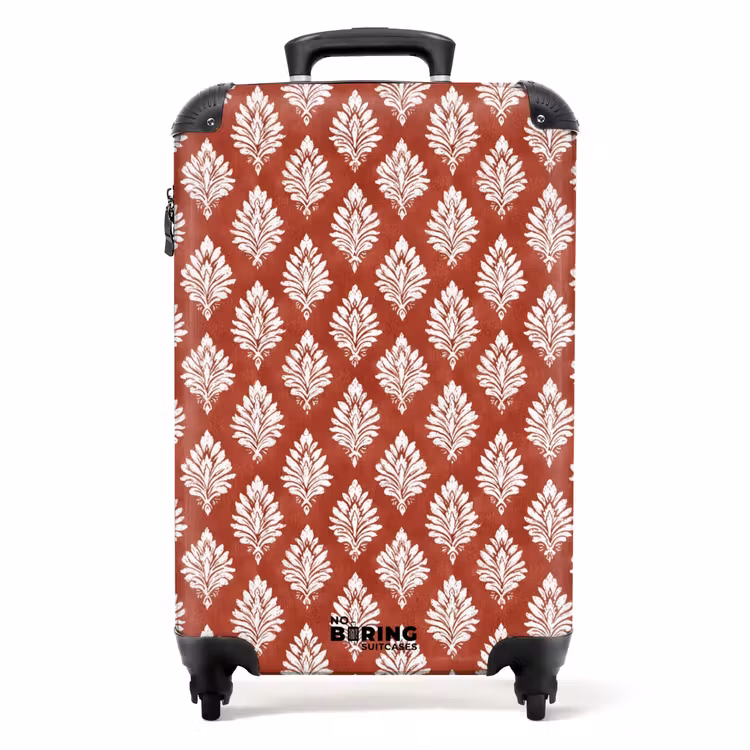 Koffer - Barok print rood — 1