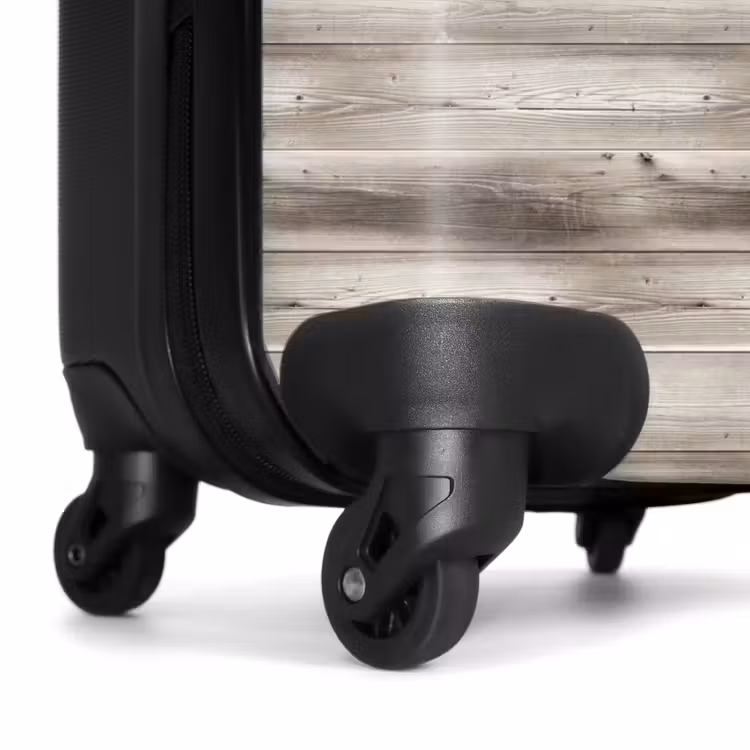 Koffer - Licht verweerd hout met donkere accenten — 6