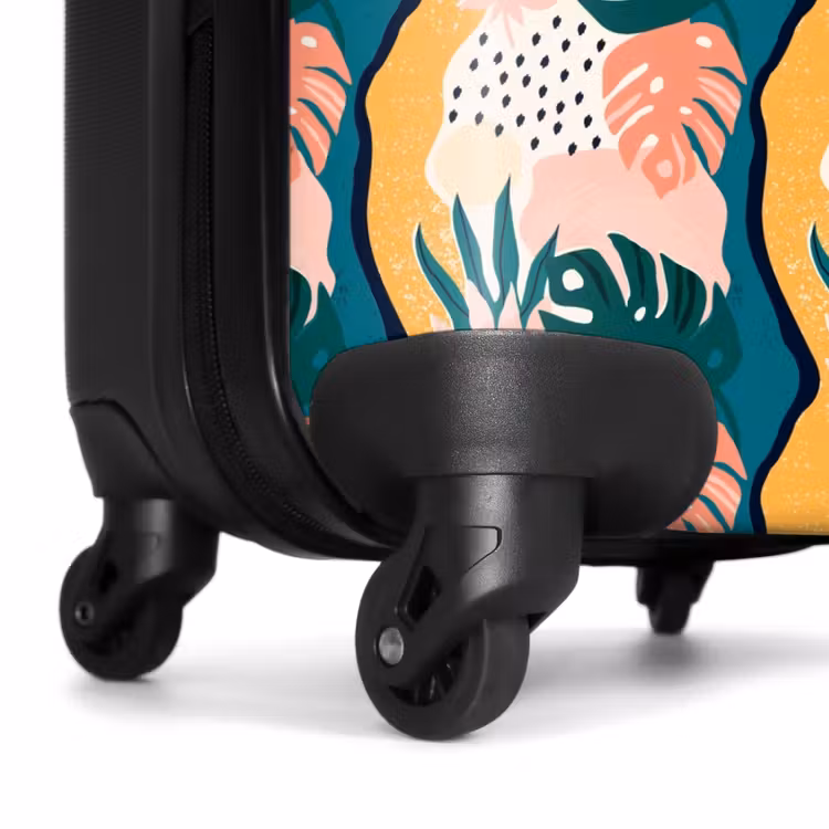 Koffer - Monstera bladeren in diverse kleuren — 6