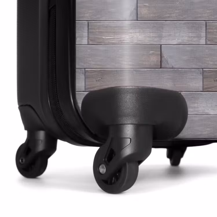 Koffer - Verweerd blauwgrijs hout — 6