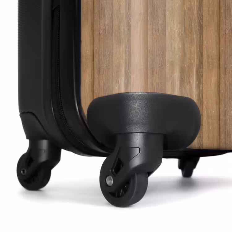 Koffer - Warme houttint met verticale planken — 6