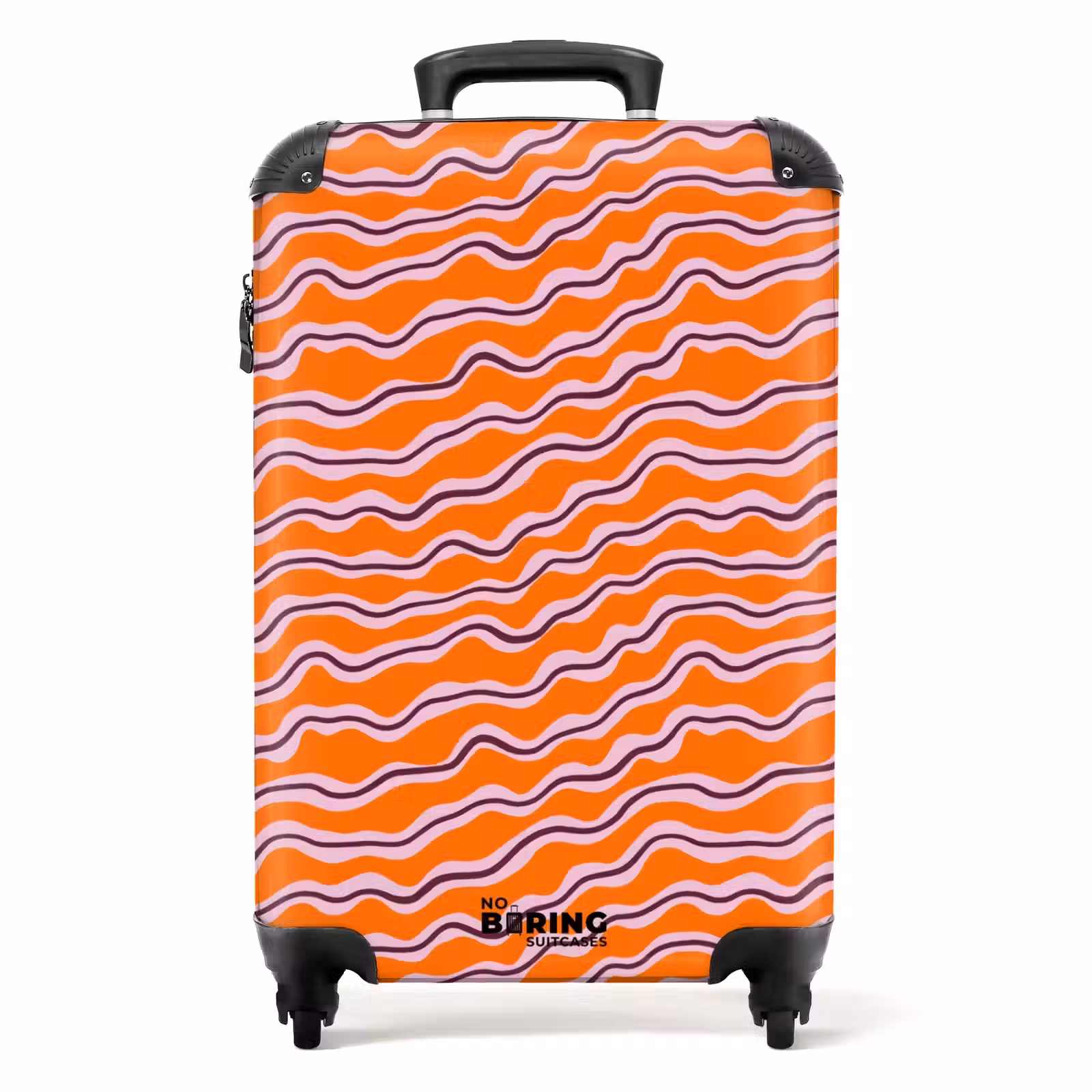 Koffer - Retro - Golvend - Oranje — 1