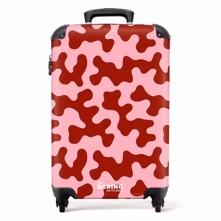 Koffer - Modern - Abstract - Rood — 1