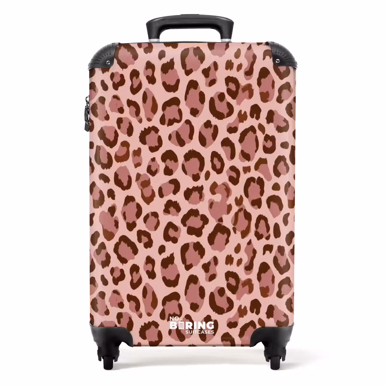 Koffer - Luipaard - Patroon - Roze — 1