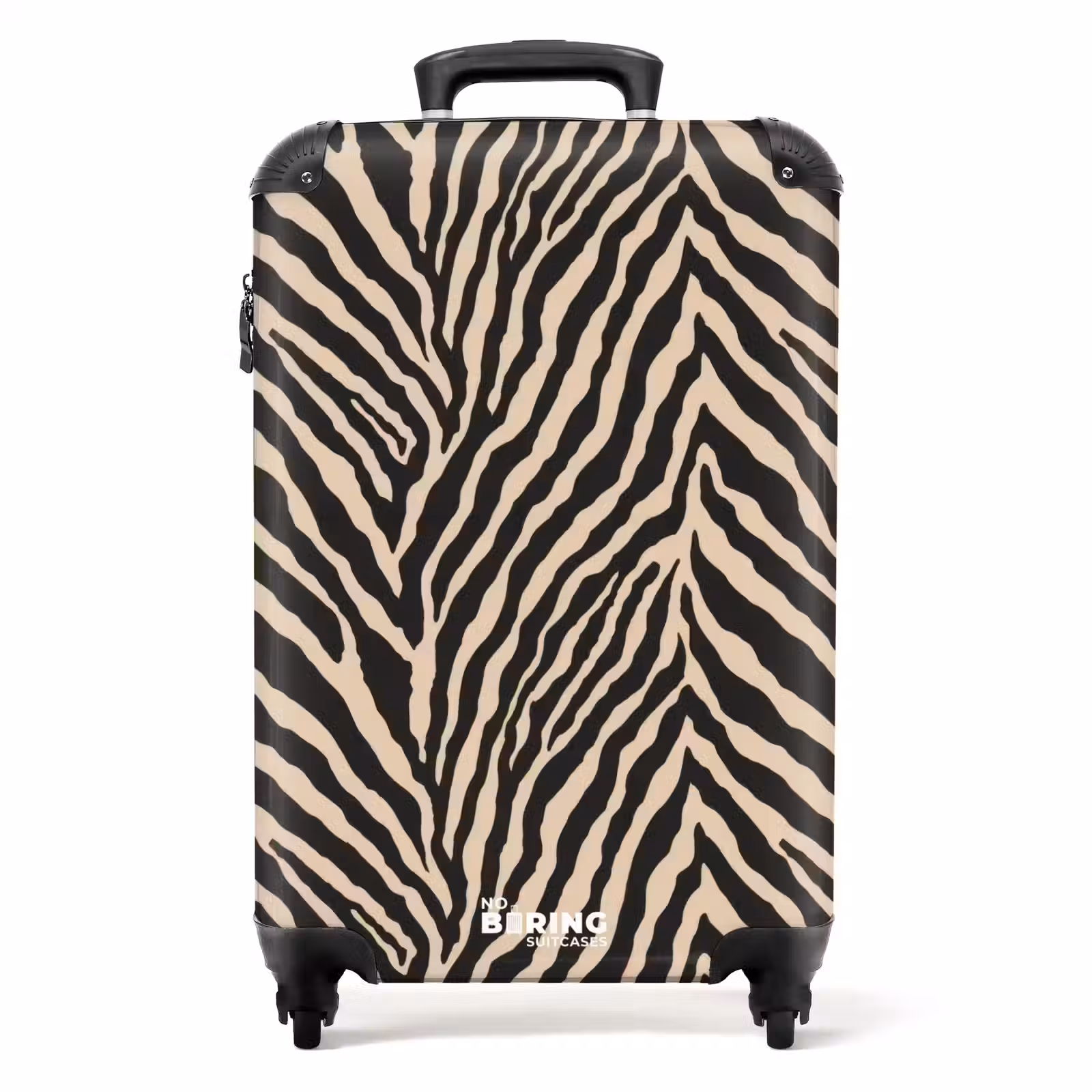 Koffer - Zebra - Klassiek - Zwart — 1