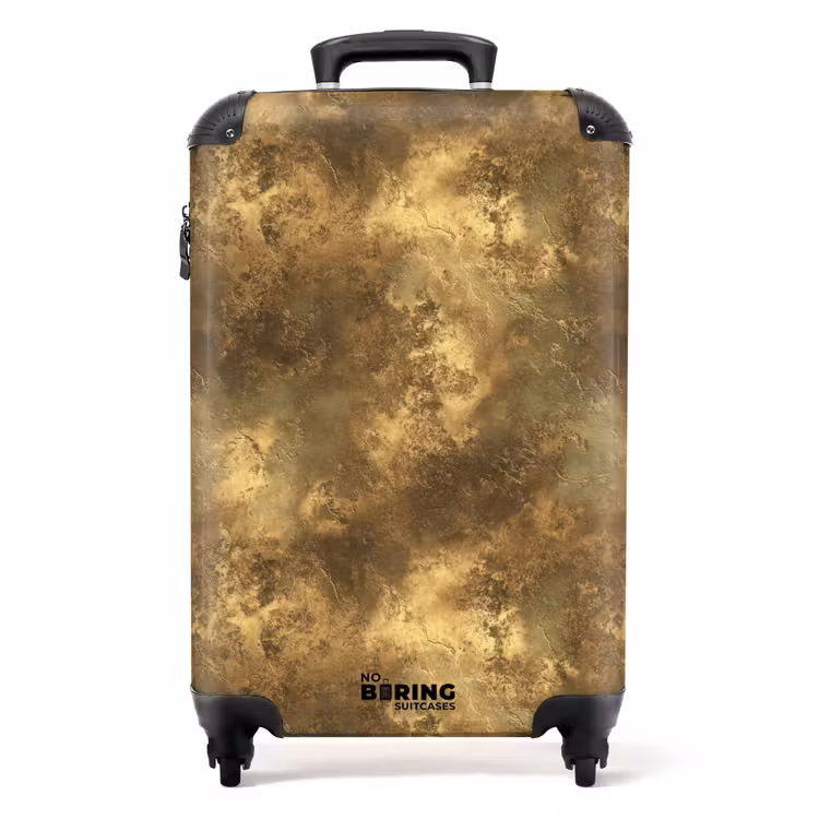 Koffer - Antiek - Metaallook - Goud — 1