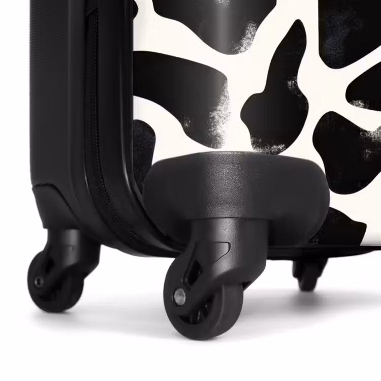 Koffer - Dierenpatroon - Vlekken - Zwart - Wit — 6