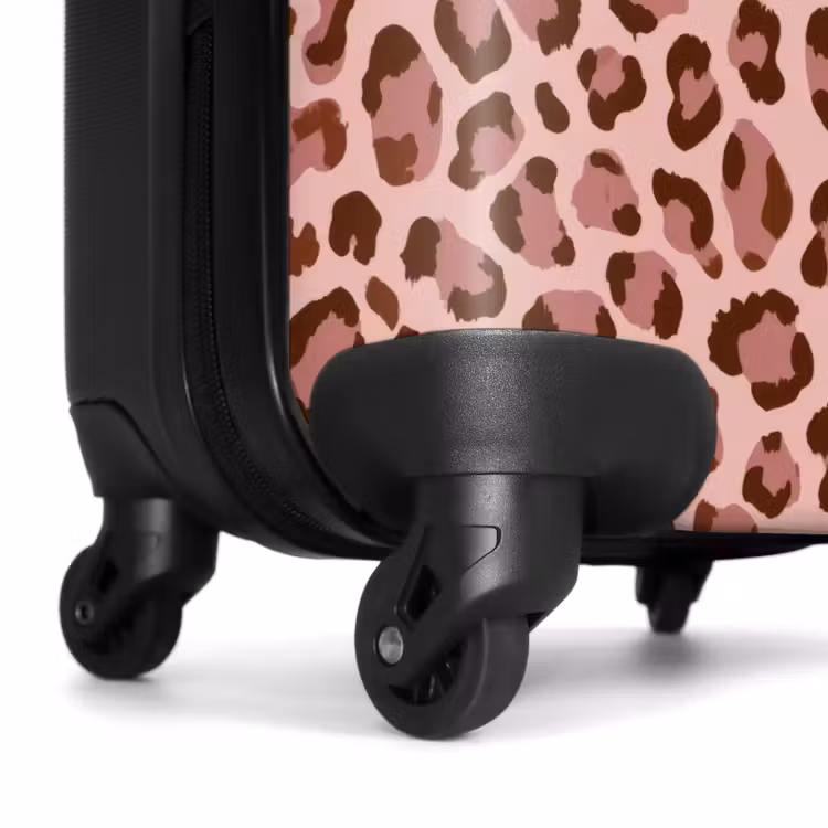 Koffer - Luipaard - Patroon - Roze — 6