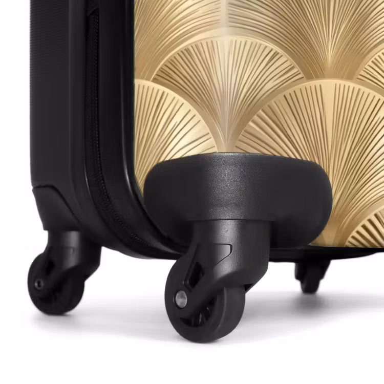 Koffer - Patroon - Waaier - Goud — 6