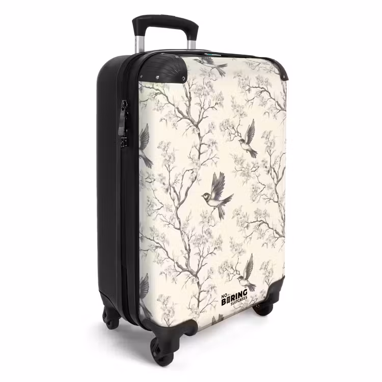 Koffer - Takken - Vogels - Beige — 4