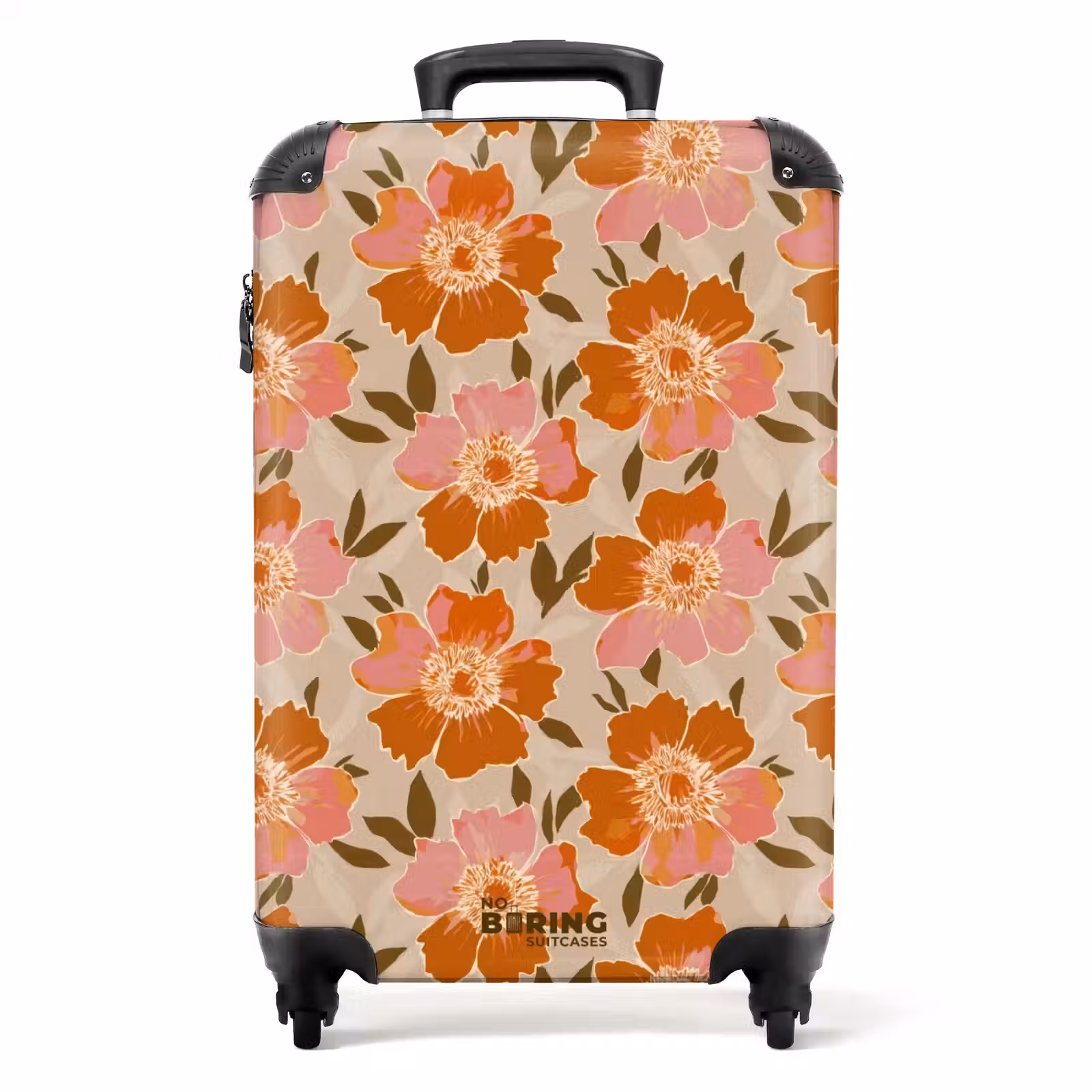 Koffer - Bloemen - Motief - Retro — 1