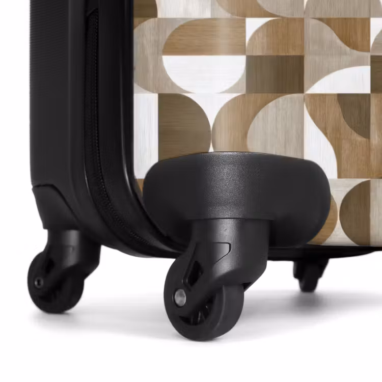 Koffer - Abstract - Retro - Bruin — 6