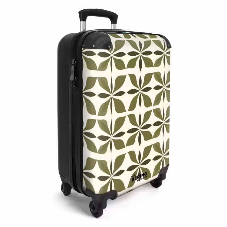 Koffer - Botanisch - Retro - Groen — 4