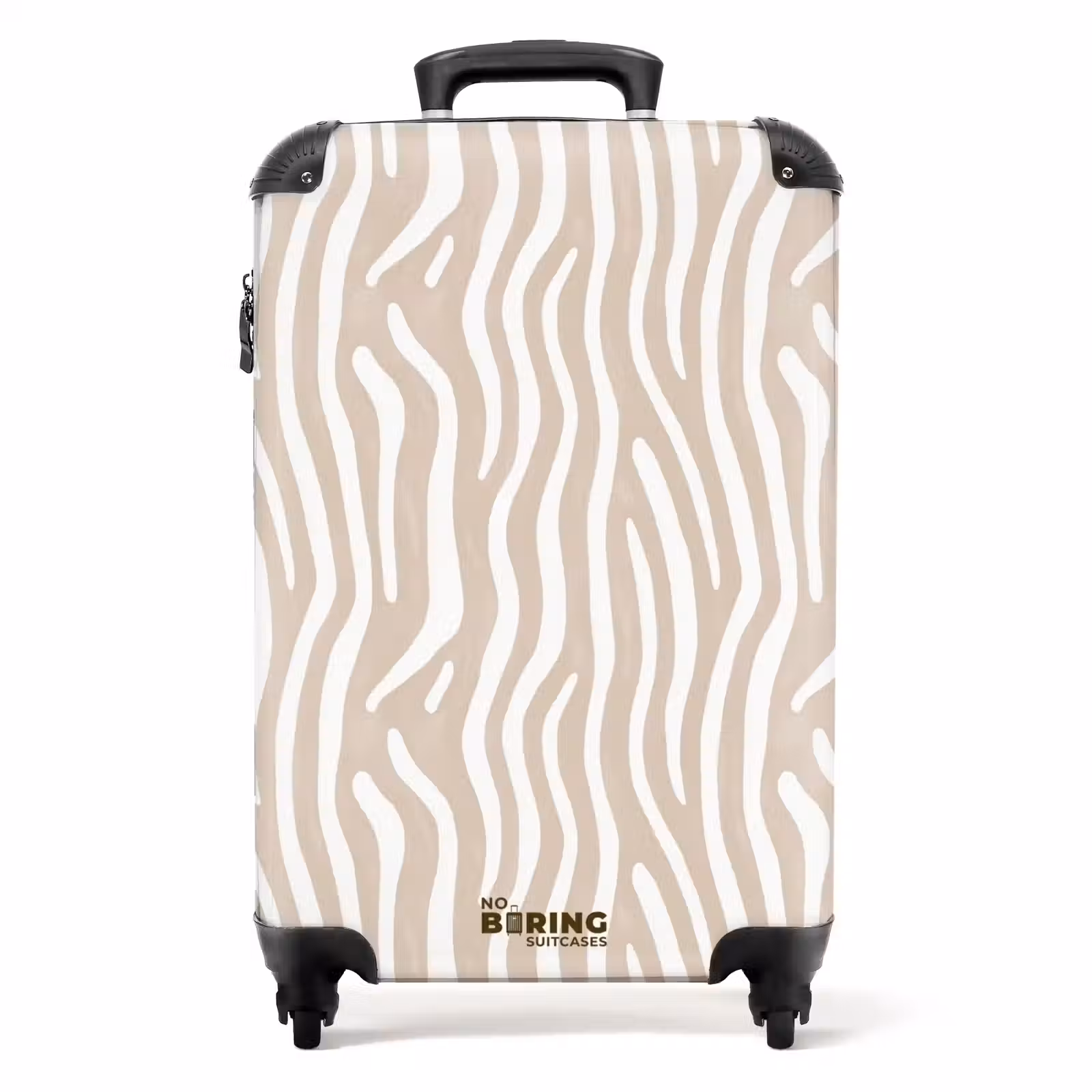Koffer - Abstract - Zebra - Beige — 1