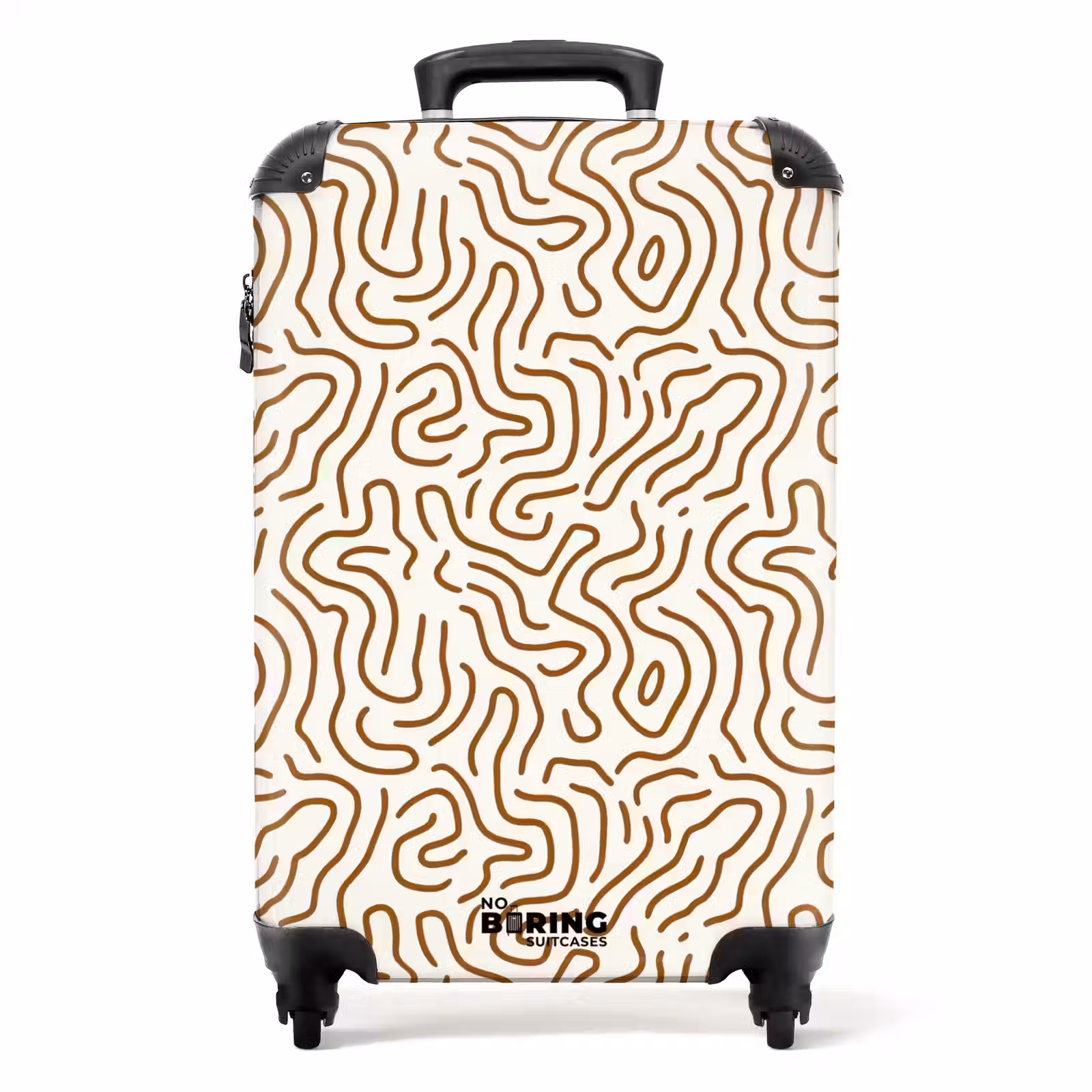 Koffer - Minimalistisch - Patroon - Terracotta — 1
