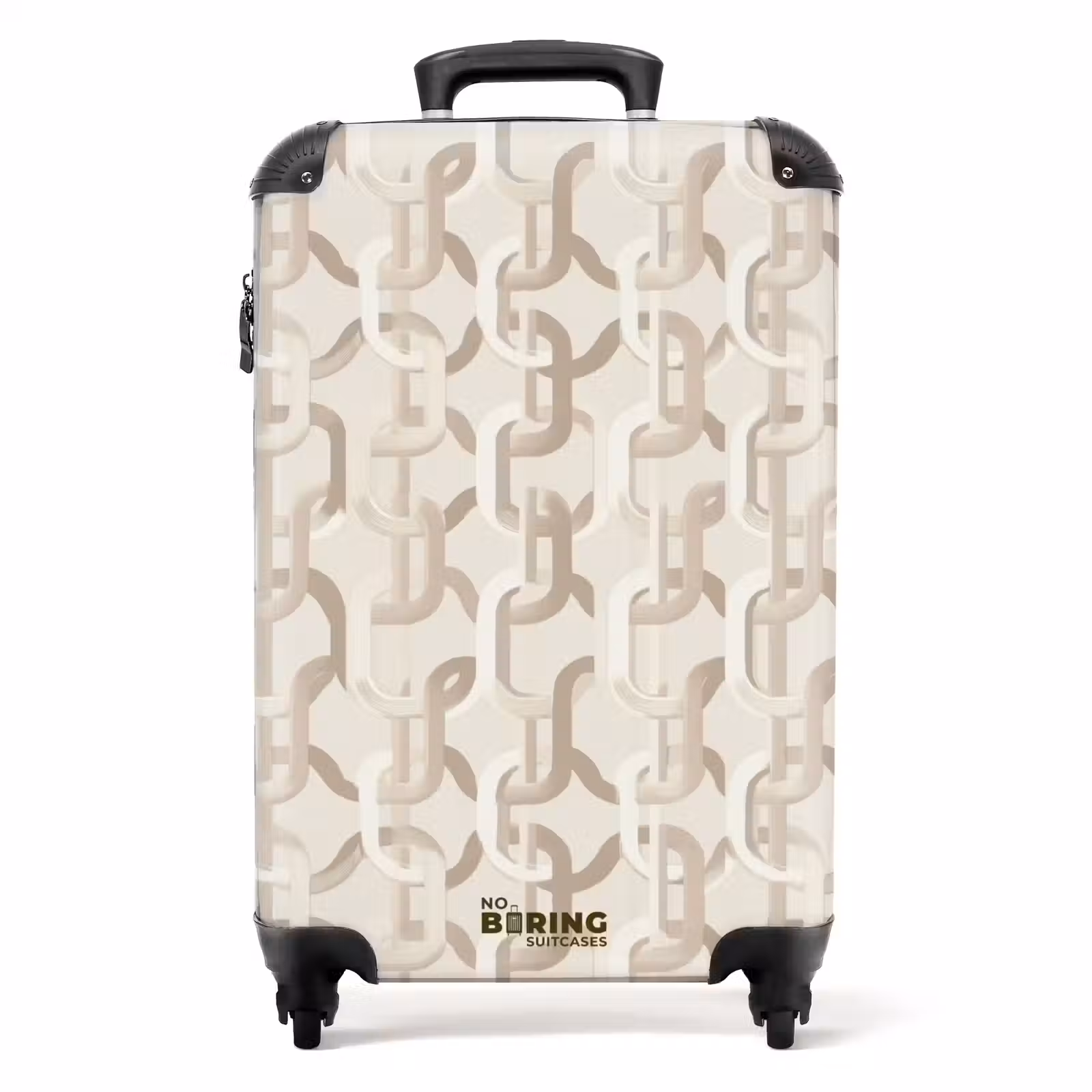 Koffer - Motief - Abstract - Beige — 1